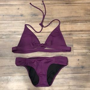 2/$30 Bikini Victoria’s Secret Purple size small